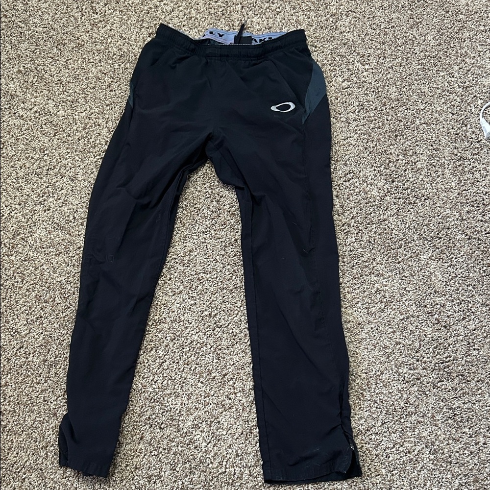 Oakley Black and Gray Performance Pants